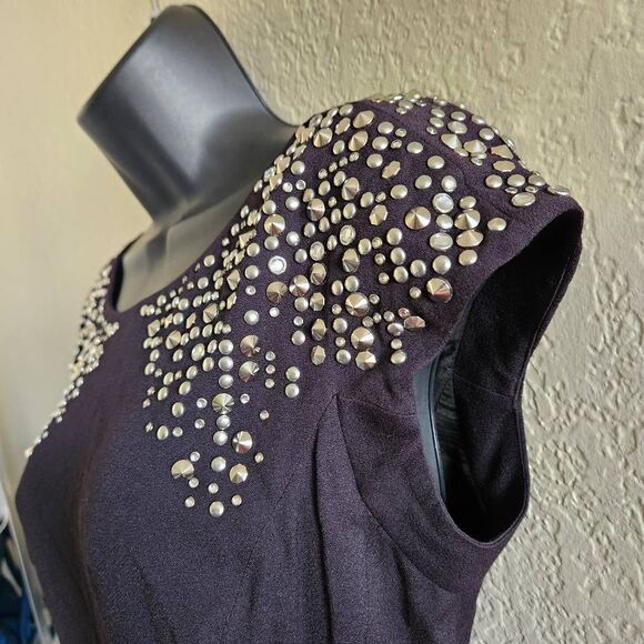 Rebecca Taylor Studded Peplum Blouse - Picture 2 of 7